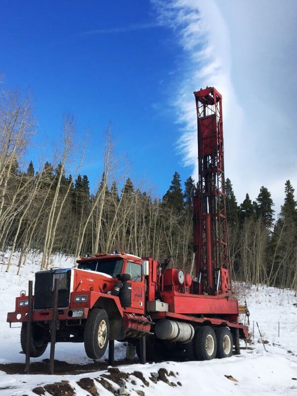 CR Smith Drilling Rig